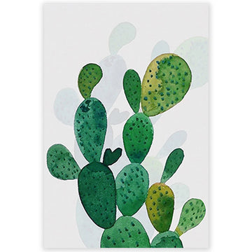 Green Plants 'Nopal Cactus' Paint by Numbers Kit