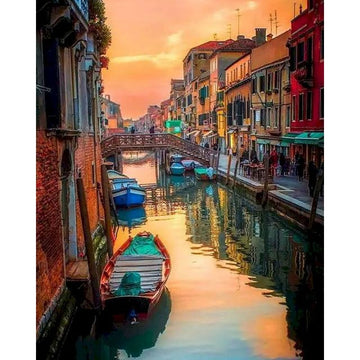 Venice Grand Canal Paint By Numbers Kit