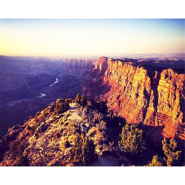 Grand Canyon National Park 'South Kaibab Trail' Paint By Numbers Kit