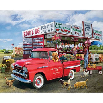 Fruit Stand 'Fruits from the Farm' Paint By Numbers Kit