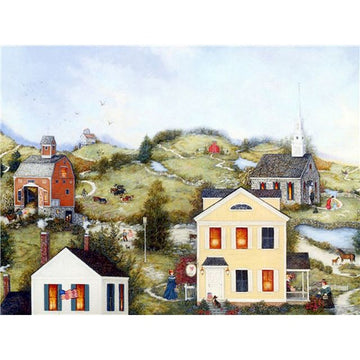 Upper Town 'Medieval Architecture' Paint By Numbers Kit