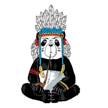 Panda Tribe Leader Paint By Numbers Kit