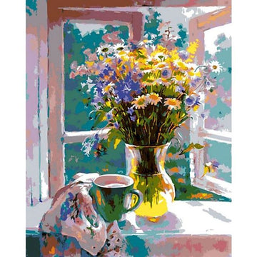 Daisy 'In the Fields' Soft Watercolor Paint By Numbers Kit