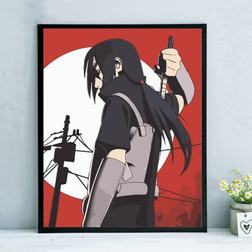 Naruto 'Itachi Uchiha' Paint By Numbers Kit
