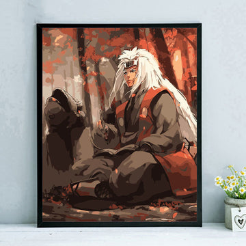 Naruto 'Jiraiya' Paint By Numbers Kit