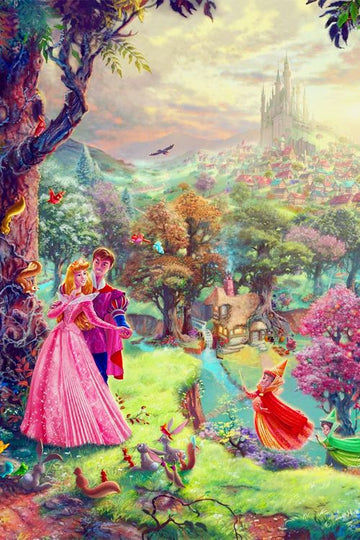 Sleeping Beauty 'Happy Ever After' Paint by Numbers Kit