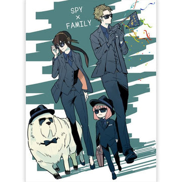 Spy x Family x Bond Forger Ver 3.0 Paint by Numbers Kit