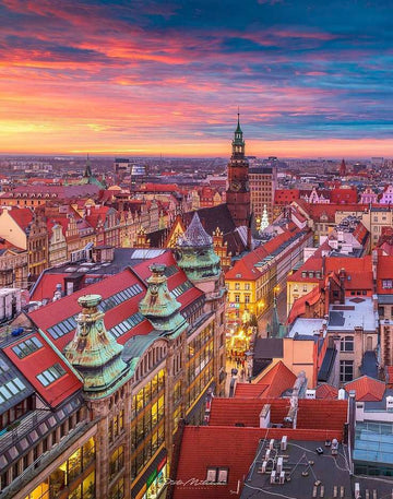 Old Town in Riga, Latvia Paint by Numbers Kit