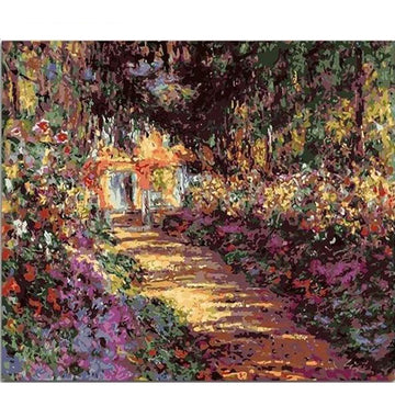 Flower Field Garden Paint By Numbers Kit