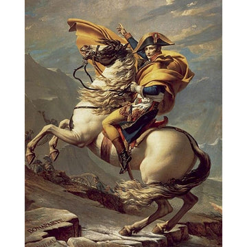 Napoleon Crossing the Alps Paint By Numbers Kit