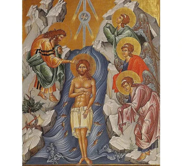 The Baptism of Christ Paint by Numbers Kit