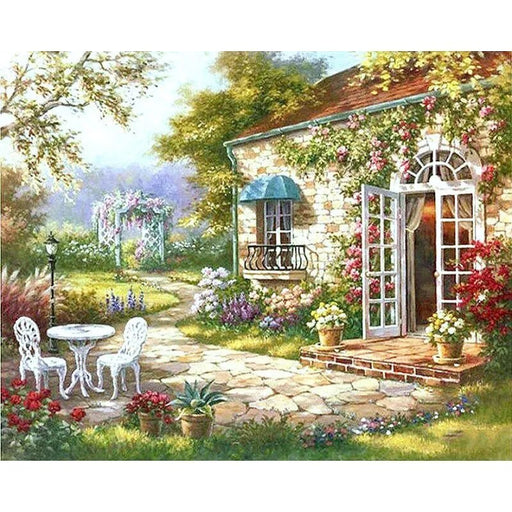 Garden by the Beach Paint By Numbers Kit — Lil Paint Shop