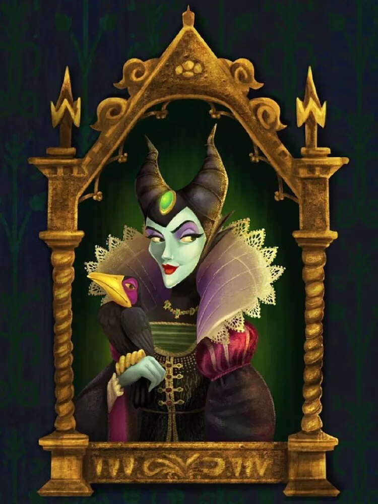 Disney Maleficent Paint By Numbers - Paint By Numbers