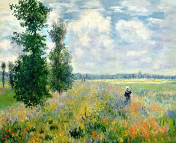 Monet Art 'Poppy Fields near Argenteuil' Paint By Numbers Kit