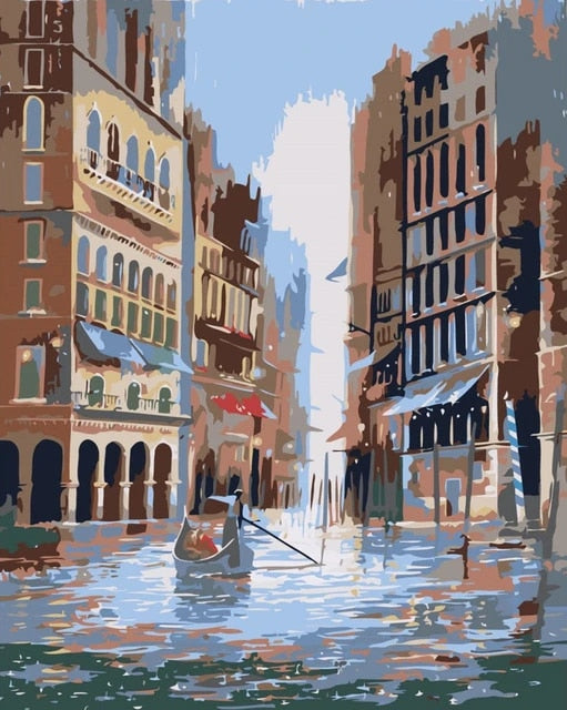 Canals of Venice Paint By Numbers Kit