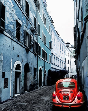 Streets of Italy Paint By Numbers Kit