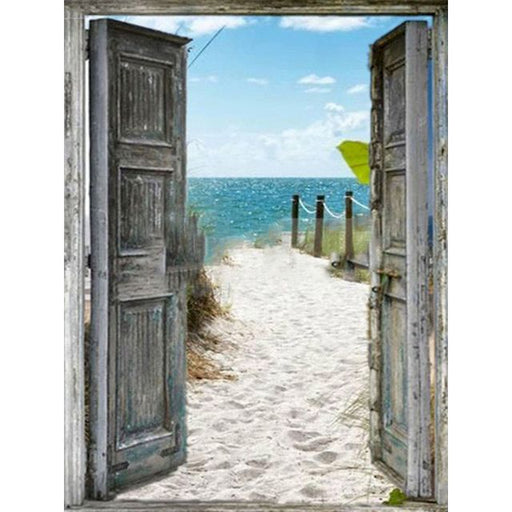 Beach Doors, Paint by Numbers