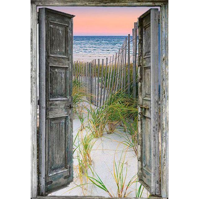 Open Door to The Sea 'Beach Way' Paint By Numbers Kit