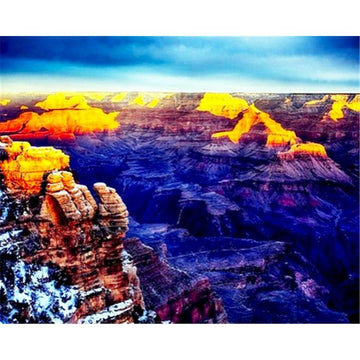 Mountains of Grand Canyon National Park Paint By Numbers Kit