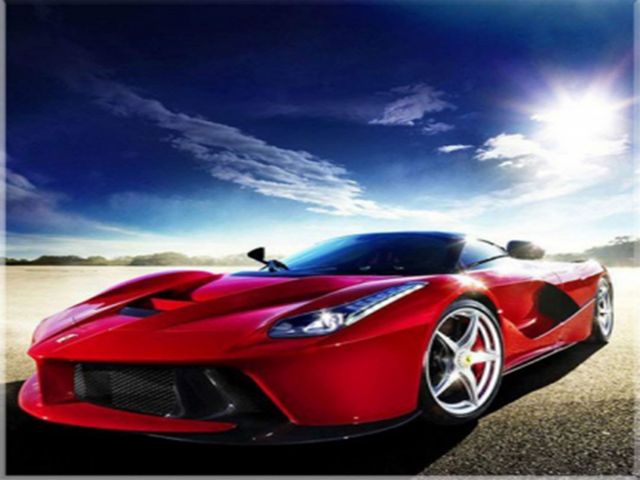 LaFerrari Diamond Paint By Numbers Kit
