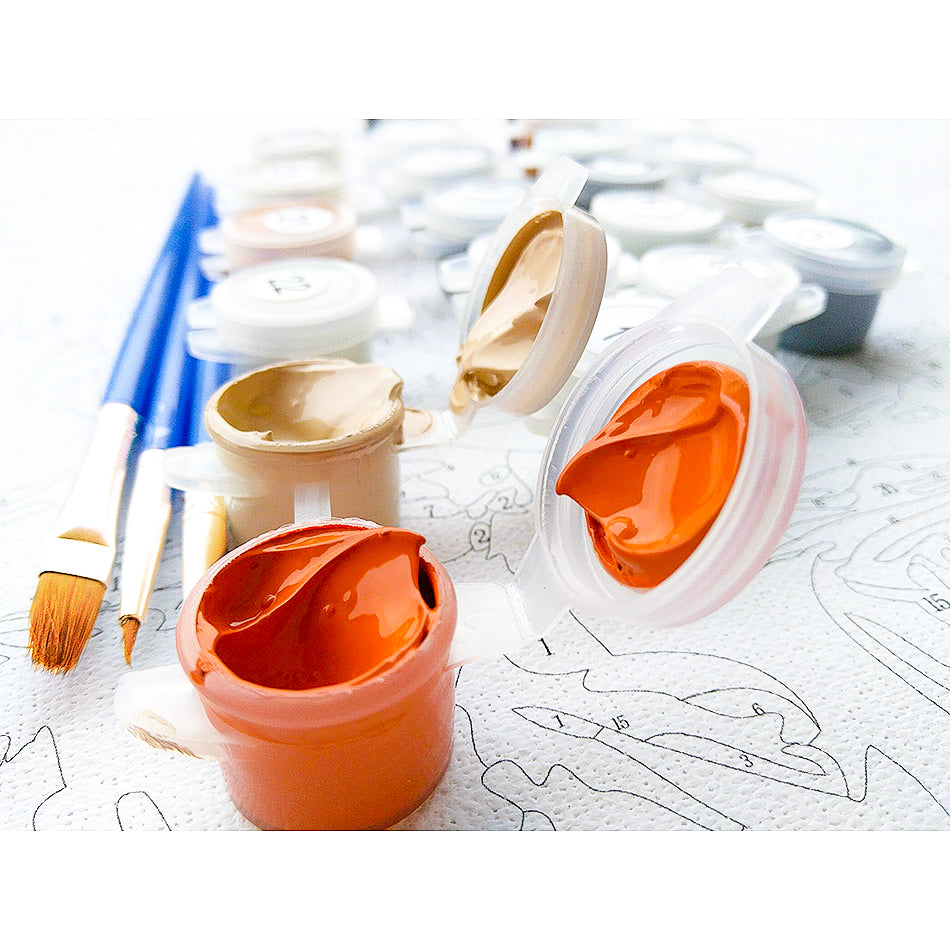Soul Abstract 'Head Turner' Paint By Numbers Kit