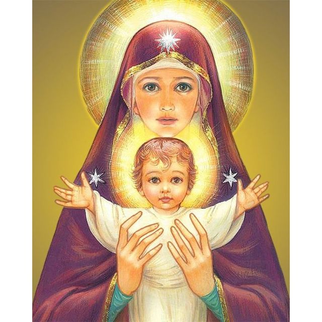 Mary 'Our Lady of the Most Blessed Sacrament' Paint By Numbers Kit