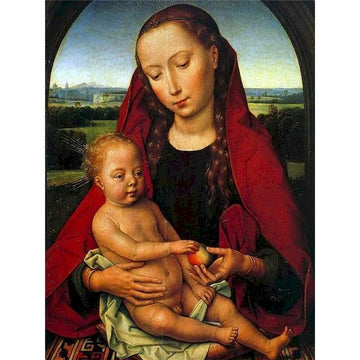 Madonna and Child 'Holding Apple' Paint By Numbers Kit