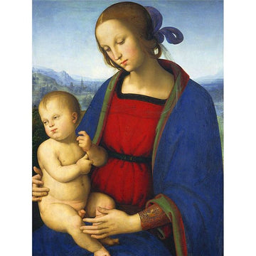 Madonna and Child 'Little Boy on her Lap' Paint By Numbers Kit