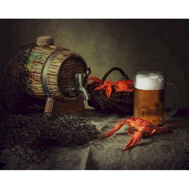 Beer Barrel 'Drunken Crayfish' Paint By Numbers Kit