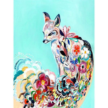 Psychedelic Fox Paint By Numbers Kit