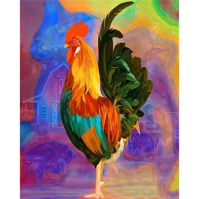 Red Rooster 'Modern Art' Paint By Numbers Kit