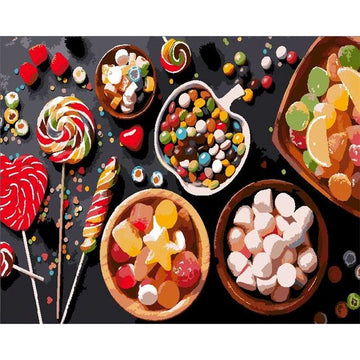 Sweet Treats 'Candy Corner' Paint By Numbers Kit