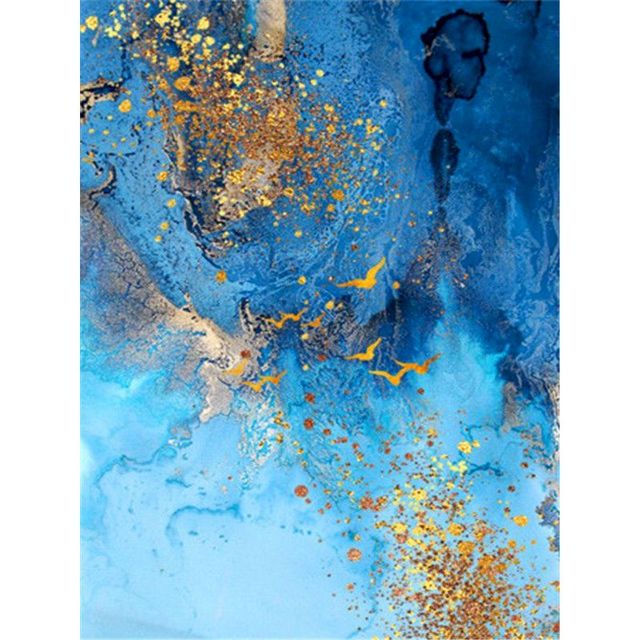 Colorful Frame 'Deep Blue Sea' Paint By Numbers Kit