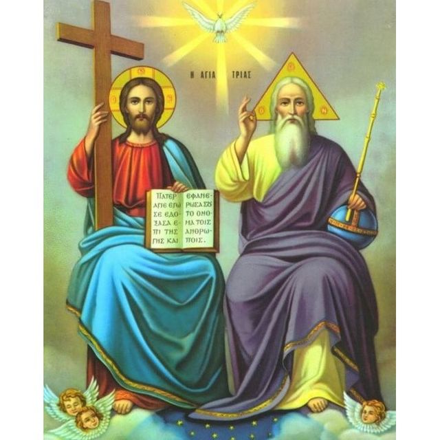 Jesus and God Father 'Holy Trinity' Paint By Numbers Kit