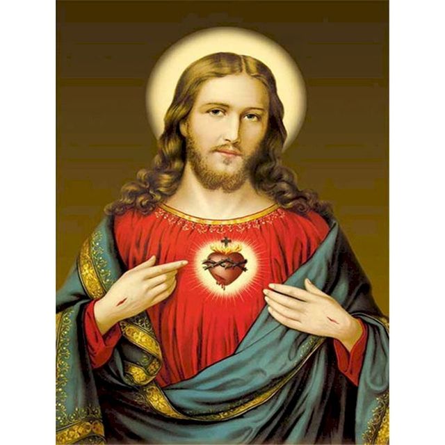 Jesus 'Sacred Heart' Paint By Numbers Kit