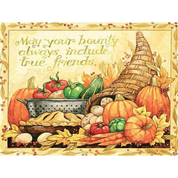 Inspirational Home Decor 'Fresh Veggies' Paint By Numbers Kit