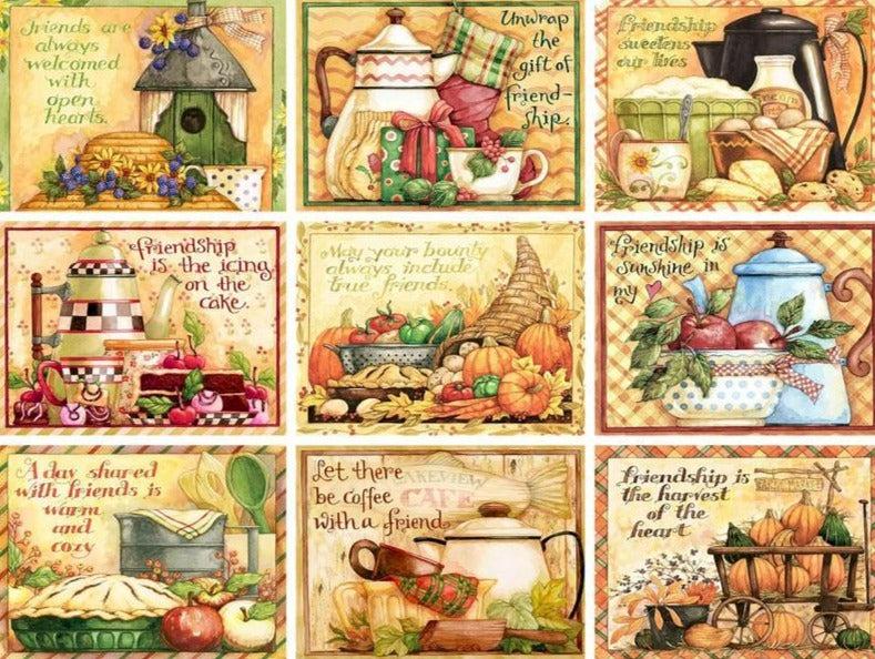 Inspirational Home Decor 'Harvest of Heart' Paint By Numbers Kit