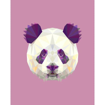 Panda Head Paint By Numbers Kit