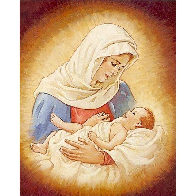 Mary 'Birth of Jesus' Paint By Numbers Kit