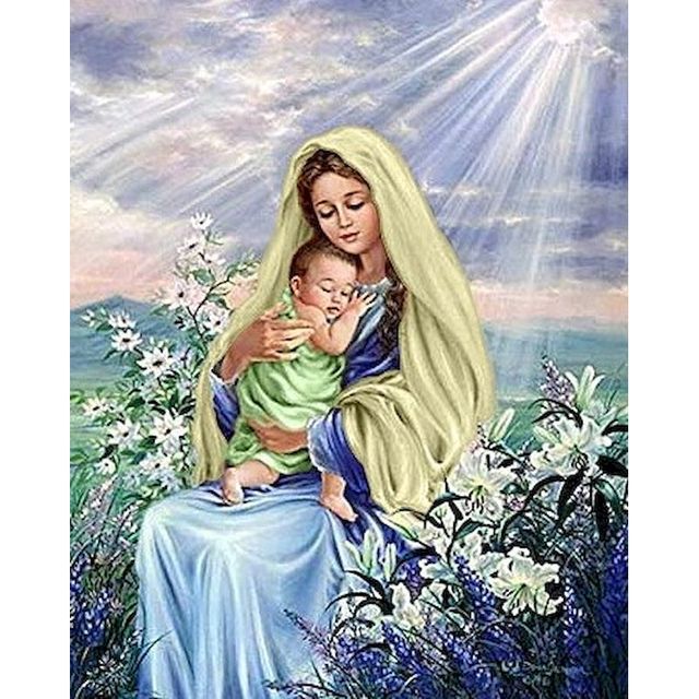 Mary 'Caring Mother' Paint By Numbers Kit