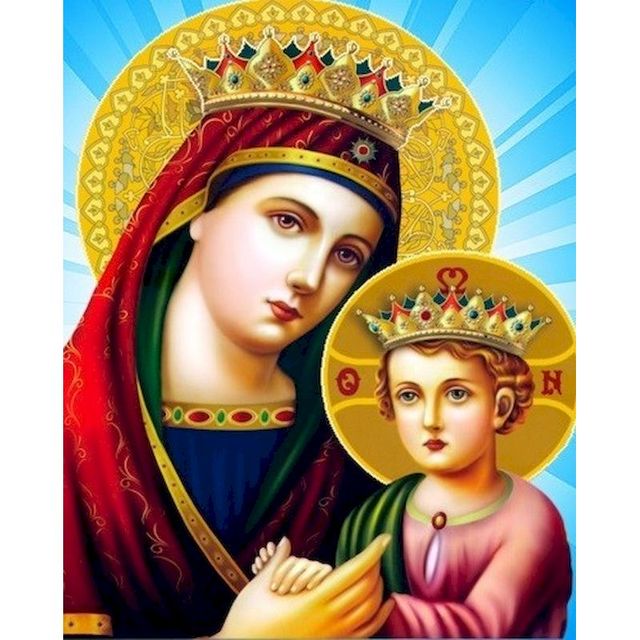Mary 'Virgin Mary Coptic Orthodox' Paint By Numbers Kit