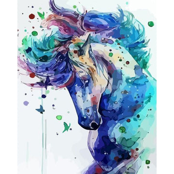 Unicorn Abstract Paint by Numbers Kit