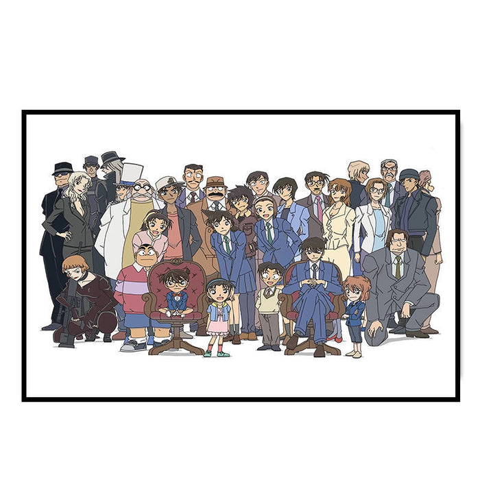 Detective Conan 'List of Case Closed' Paint By Numbers Kit