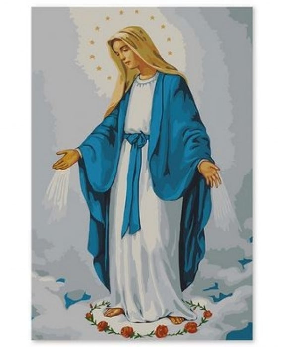 Virgin Mary 'Virgin Mary Shrine' Paint By Numbers Kit