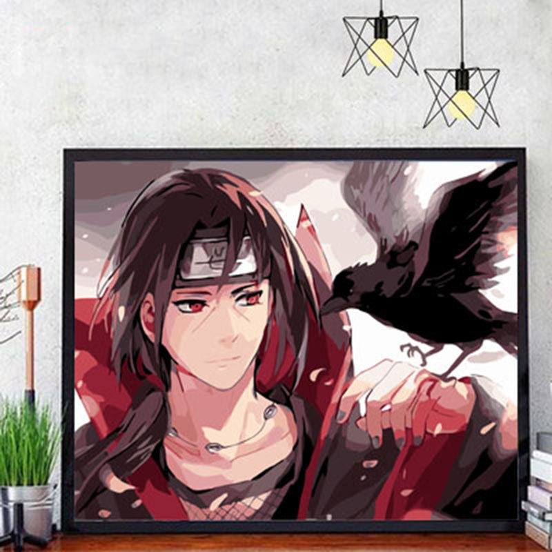 Naruto 'Itachi x Crow' Paint By Numbers Kit