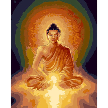 Buddha 'The Flowing Chakra' Paint by Numbers Kit