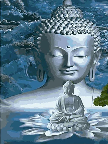 Buddha 'In Nirvana' Paint by Numbers Kit