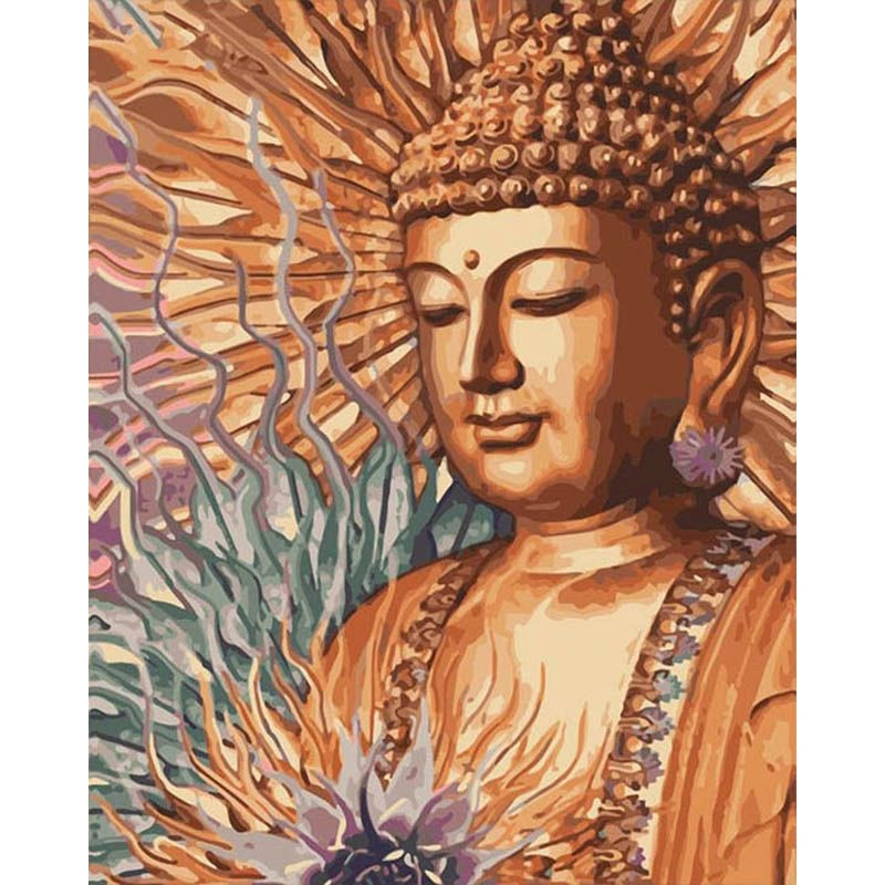 The Buddha 'Siddhartha Gautama' Paint by Numbers Kit