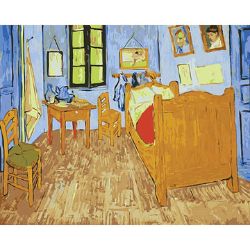 Van Gogh 'Bedroom in Arles' Paintings Paint by Numbers Kit.