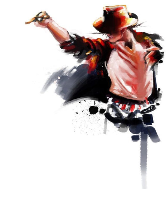 Michael Jackson 'The King of Pop' Paint by Numbers Kit